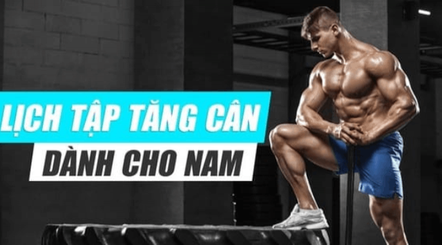 Tăng cân thần tốc với 5 bài tập Gym cho nam