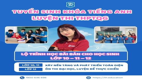 Tiếng anh luyện thi THPT quốc gia