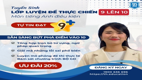 Tiếng anh luyện thi chuyển cấp, thi chuyên