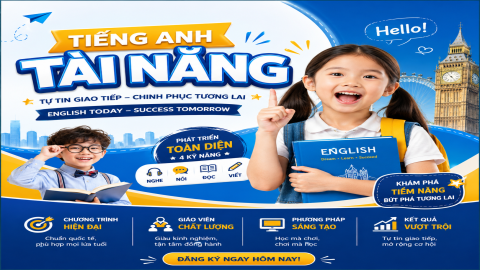 Tiếng anh tài năng