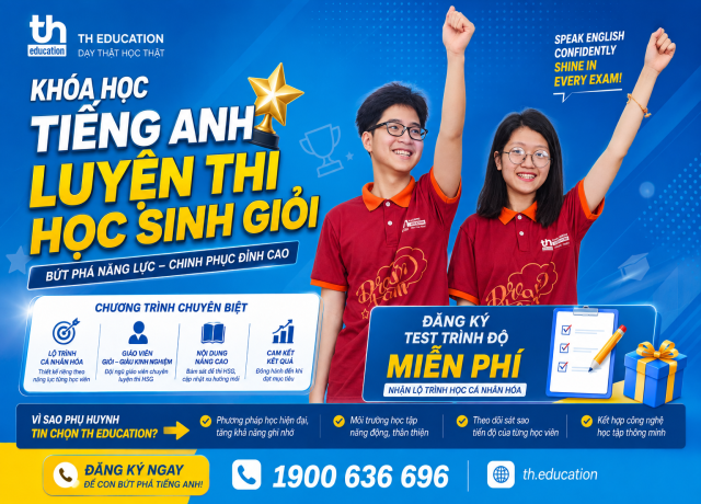 Tiếng anh luyện thi học sinh giỏi