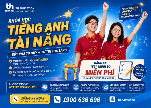 Tiếng anh tài năng
